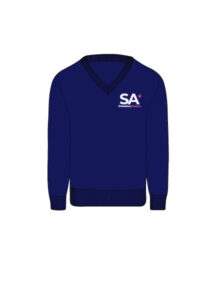 Year 11 Navy V Neck Jumper